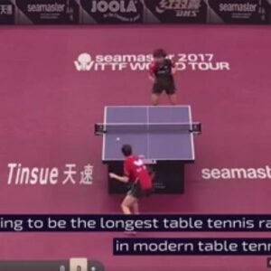 YOUTUBE Ping pong, la partita più lunga della storia. Poi arriva un imprevisto