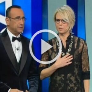 Sanremo, Maria De Filippi si spaventa in diretta: "Pensavo mi avessero sparato..." VIDEO
