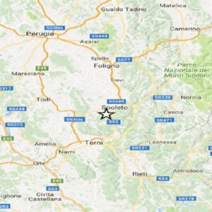 Terremoto Umbria, scossa di 3,5. Epicentro tra Perugia e Spoleto