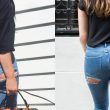 Jeans, i tagli ora vanno sul lato B: l'ultimo trend da Chiara Ferragni a Kylie Jenner FOTO