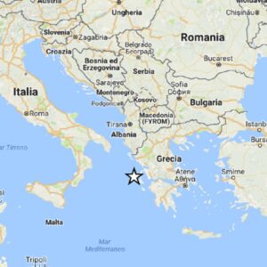 Terremoto Grecia, scossa magnitudo 4.3 nell'isola di Cefalonia. Avvertito in Calabria