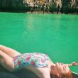 Lindsay Lohan in spiaggia in burkini 7