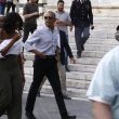 Barack Obama and Michelle in Siena
