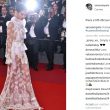 Sara Sampaio abito trasparente sul red carpet a Cannes