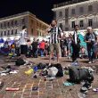 Torino, panico a piazza San Carlo