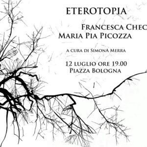 Mostre a Roma. Maria Pia Picozza e Francesca Checchi presentano "Eterotopia": 12 luglio, Piazza Bologna