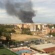 Roma, incendio a Pietralata: due ustionati, uno è grave. Diverse esplosioni