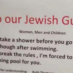 Perché Israele esige le scuse della Svizzera per un bagno in piscina?