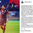 Marco Borriello, addio al Cagliari. Con un post su Instagram FOTO