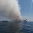 Yacht Diana Braco in fiamme a Nizza