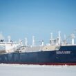 Le foto della nave russa che ha attraverrsato l'Artico senza rompighiaccio