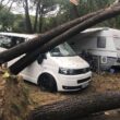 altempo Nord Italia: in Veneto tromba d'aria devasta campeggi