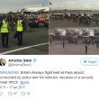 Parigi, aereo British Airways evacuato all’aeroporto Charles de Gaulle