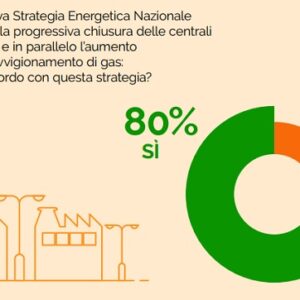 Energia: 80% degli italiani chiede più gas e meno carbone