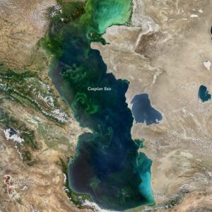 Mar Caspio evapora: livello delle acque sceso di 1.5 metri in 10 anni