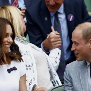 Il principe William e la moglie Kate Middleton (foto Ansa)