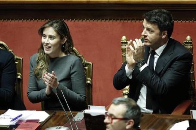 Maria Elena Boschi e Renzi, mozione contro Visco trappola per Gentiloni