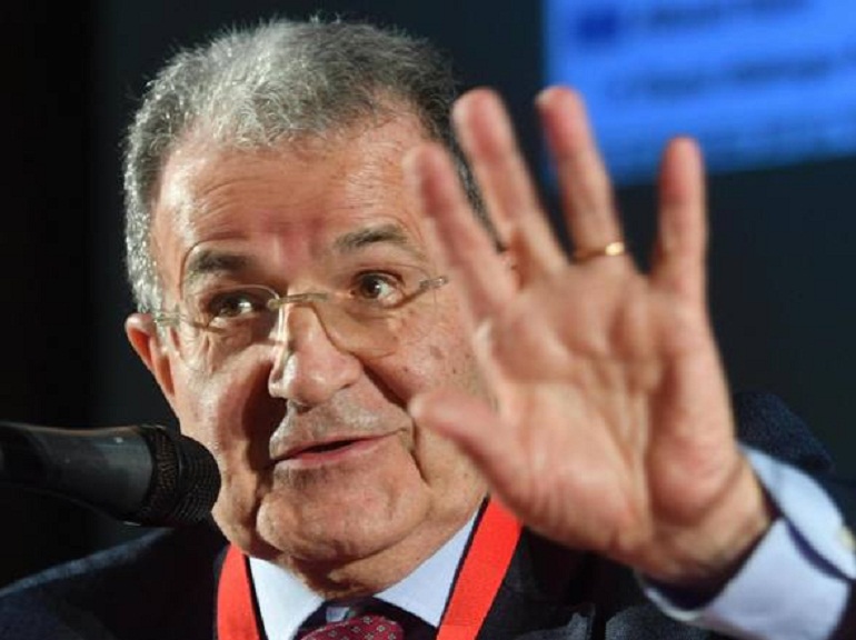 Romano Prodi (foto Ansa)