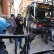 Bologna, incidenti polizia 16 febbraio