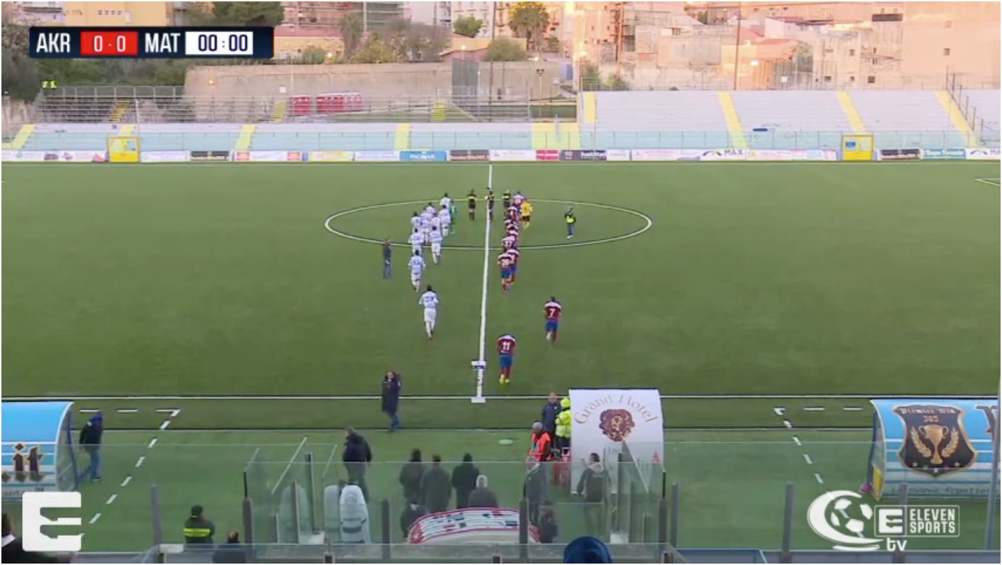 Akragas-Casertana Sportube: diretta live streaming, ecco come vedere la partita