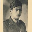 Cap. magg. Leone Alviti, nel 1942