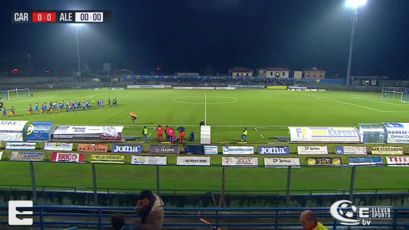 Carrarese-Prato Sportube: diretta live streaming, ecco come vedere la partita