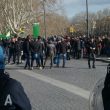 Curdi davanti polizia Roma