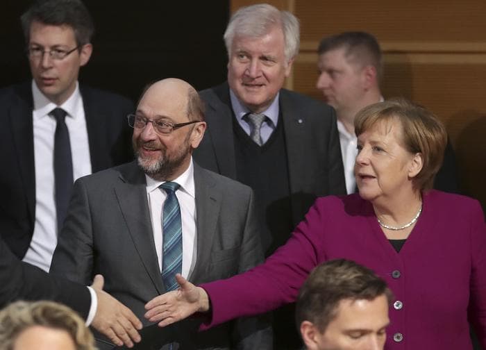 Accordo raggiunto in Germania per la Grande Coalizione Cdu-Spd