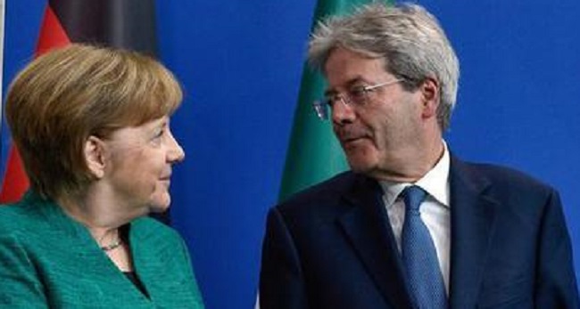 Gentiloni promette stabilità alla Merkel, lei lo guarda dolce: durerà 5 anni?