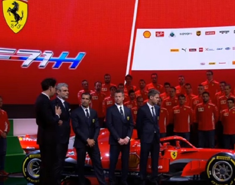 Formula 1, ecco la nuova Ferrari (foto Ansa)
