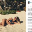 Valentina Allegri posa in messico in bikini