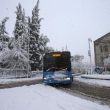 Autobus sulla neve a Potenza
