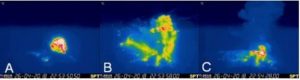 L'eruzione dello Stromboli vista nell'infrarosso