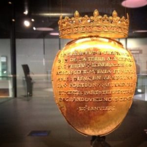 Nantes: trafugato il "cuore d'oro" di Anna di Bretagna, regina di Francia