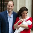 William e Kate Middleton con il royal baby