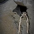 I resti dell'ultimo fuggiasco negli scavi di Pompei