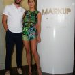 Cecilia Rodriguez e Ignazio Moser a Pitti uomo per il brand Markup 8