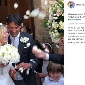 Simone Inzaghi sposa Gaia Lucariello: la ex Alessia Marcuzzi testimone2