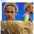 Neymar capelli come spaghetti, quante prese in giro sui social