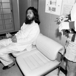 Shoko Asahara, giustiziato il fondatore del culto Aim Shinrikyo. Nel 1995 fu responsabile dell'attentato nella metro di Tokyo (foto Ansa)