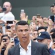 Cristiano Ronaldo, folla al JMedical