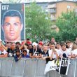 Cristiano Ronaldo-Juventus, Cr7 day a Torino (foto Ansa)