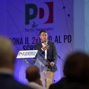 Renzi è antipatico ma...nella foto: Matteo Renzi durante l'assemblea nazionale del Partito Democratico, Roma 07 Luglio 2018 ANSA / LUIGI MISTRULLI
