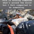 Lewis Hamilton raccoglie plastica sulla spiaggia di Mykonos 5