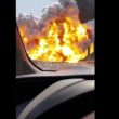 Borgo Panigale (Bologna) VIDEO Il momento esatto dell'esplosione ripreso da un'auto sulla A14