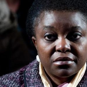 Cecile Kyenge disse "Lega razzista": a processo a Piacenza (foto Ansa)