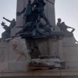 Roma, fulmine fa crollare parte del monumento a Garibaldi