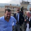 Porto Recanati, Salvini su tetto Hotel House7