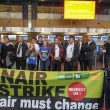 Dipendenti Ryanair in sciopero in aeroporto