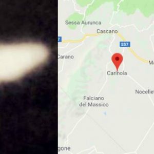 Ufo nei cieli del Casertano: oggetto volante luminoso a Carinola